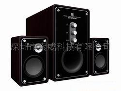 供應2.1多媒體音箱(音響)索威V19