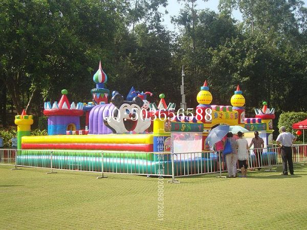 儿童乐园充气城堡性价比 儿童充气城堡室内质