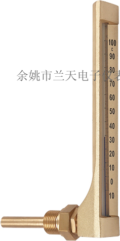 L型玻璃工業溫度計