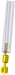 渔具配件：铜头直型旋转塑管插座