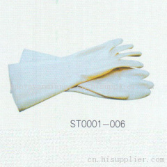 耐酸堿乳膠手套（乳白色）