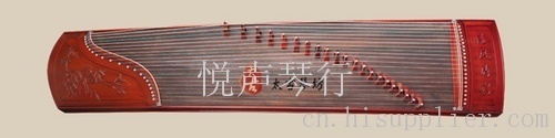 TC-063红木浮雕（清风竹影) 廊坊古筝