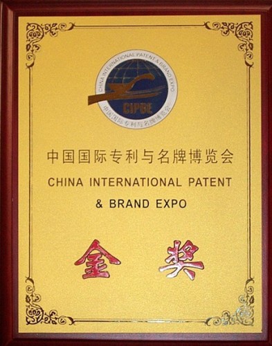 中国国际专利与名*博览会金奖