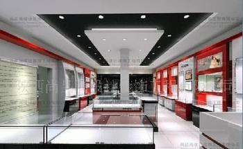 西安展柜制作中陈列照明设计种类和标准