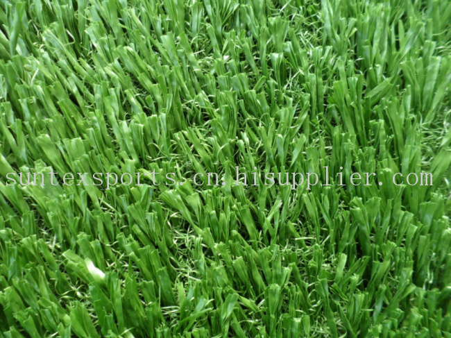 55MM PE 网丝+PP 单丝混合间织足球场用人造草坪