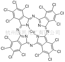 適應於水性墨顏料綠7