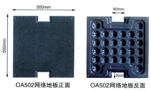 智能化网络全钢高架活动地板500