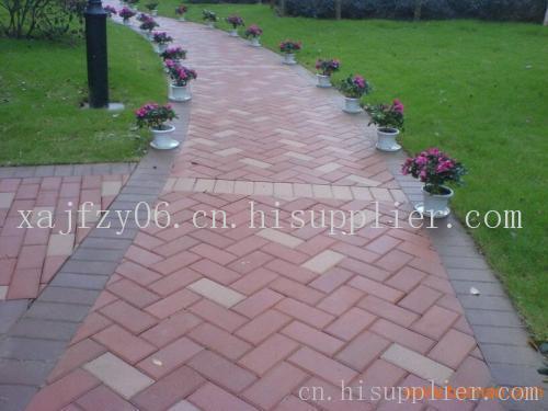 西安大型道路砖及绿化景观砖生产厂家13325456531