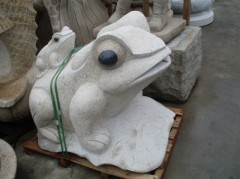 德阳公园青蛙石雕像