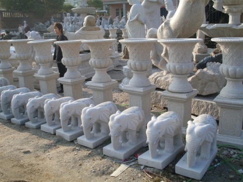 廣漢園林動物石雕