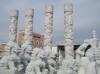 四川龙柱石雕雕塑