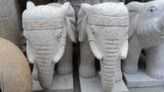 成都花岗岩大象雕塑