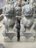 四川銀行門前石獅雕刻