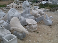 動物石雕