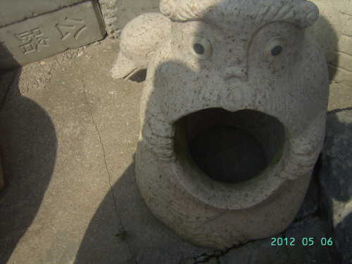 四川公园动物石雕