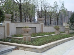 德阳公园花圃石雕