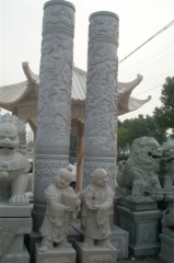 廣漢石雕龍柱