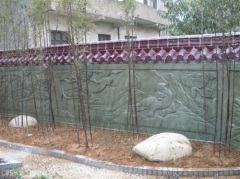 绵阳围墙浮雕