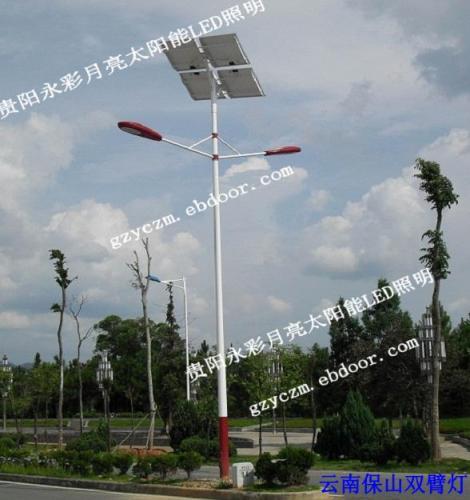 感谢中国政府援建加纳太阳能路灯