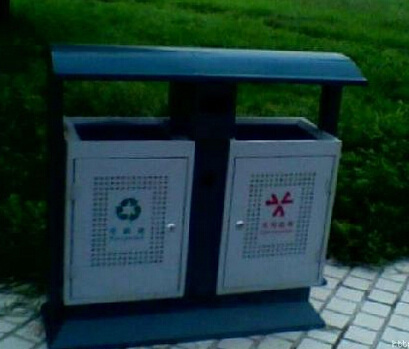 廣西柳州沖孔系列垃圾桶適合放在那裏使用