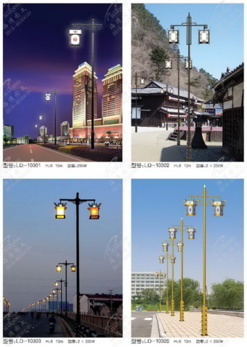 潍坊路灯中的中华灯适合什么建筑风格