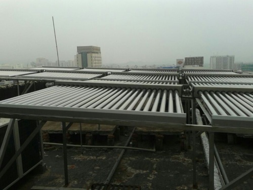 柳州小區頂樓太陽能安裝工程