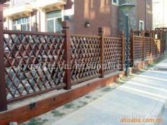贵州防腐木护栏安装