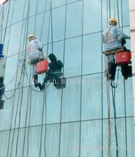 杭州玻璃幕墙清洗