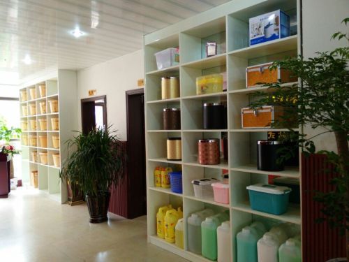 沐浴用品展示区