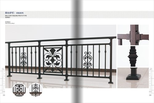 锌钢护栏——艺术阳台