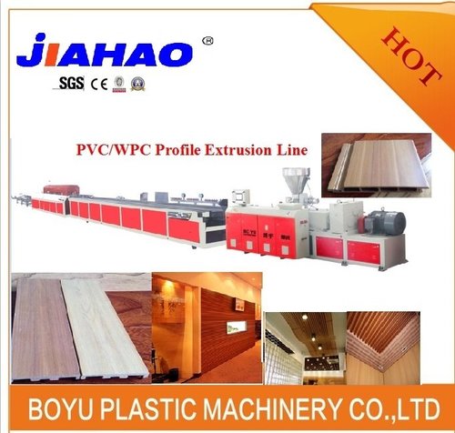 PVC木塑生态木挤出生产线
