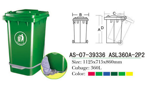 柳州塑料垃圾桶的清洁优势