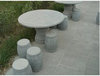 柳州石雕——石桌石凳的布置