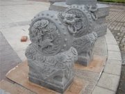 柳州石雕——景觀雕塑烤漆上色