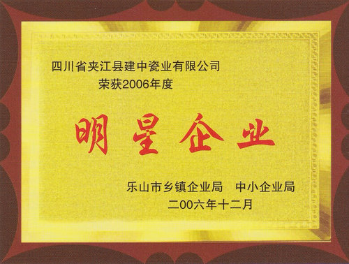 荣誉证书