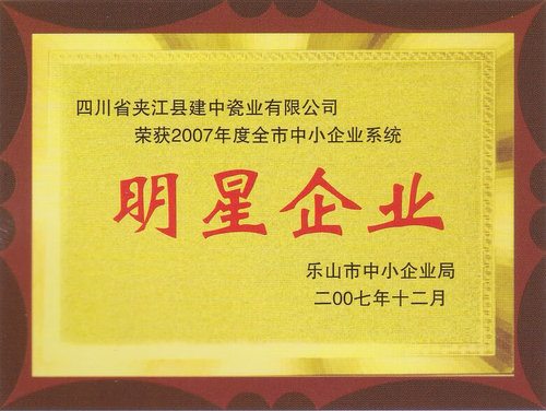 荣誉证书