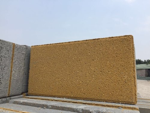 黃粗面環保透水磚