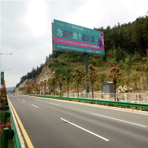 西藏单立柱广告牌