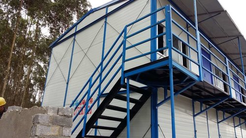 柳州住人集裝箱——工地上住人的集裝箱活動房材料組成