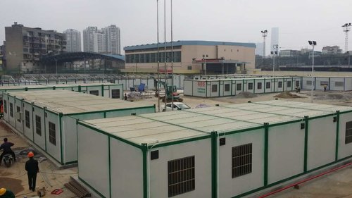 火车站集装箱