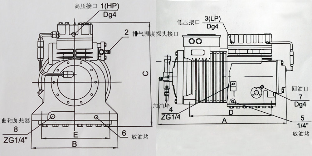 半封闭制冷压缩机公司