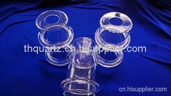 法兰石英管