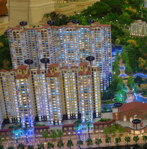 建筑模型面对面 环保理念深入人心