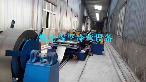 电缆桥架生产线成功样品