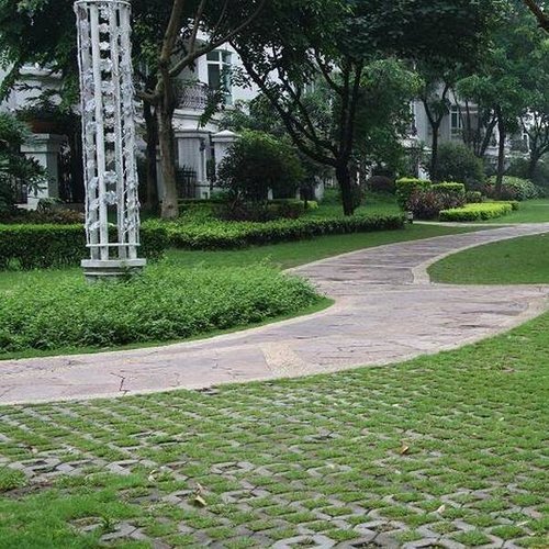 潍坊植草砖备受小区绿环宠爱