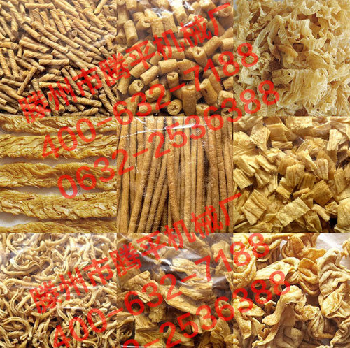 腾平豆制品机械能生产豆制品类型