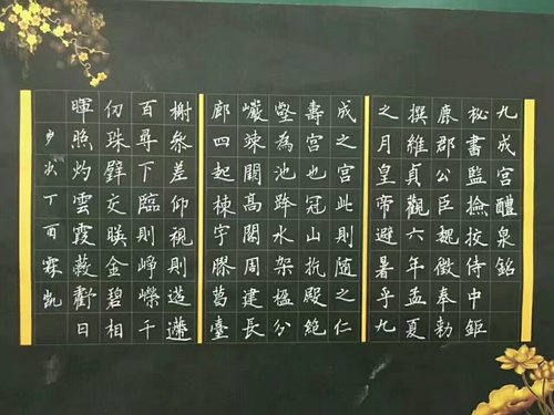 学生学习硬笔书法的重要性