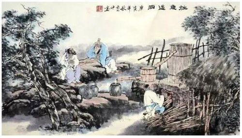 晚来天欲雪,能饮一杯无?