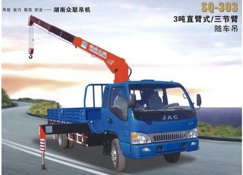 柳州随车吊——徐工随车吊中冷器清洁维护方法