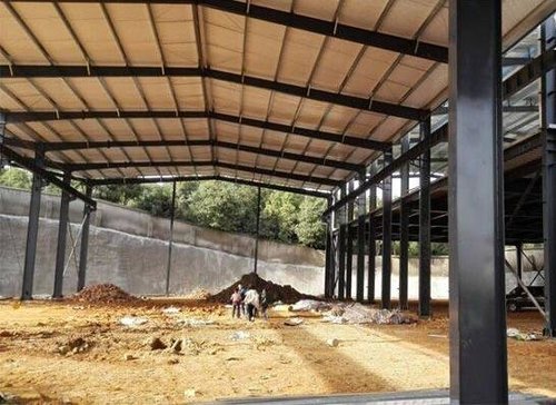 钢结构厂房搭建——楼梯钢筋绑扎
